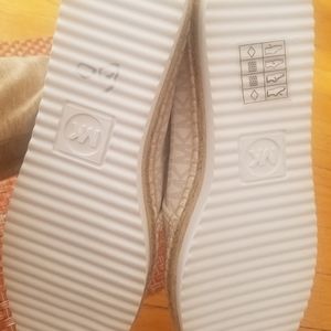 Mk white espadrille shoes
